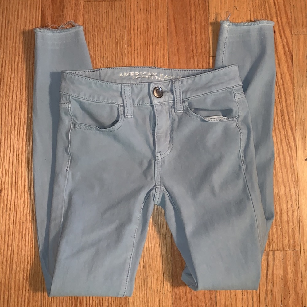 American Eagle 360 Super Stretch Jeggings 00 Reg